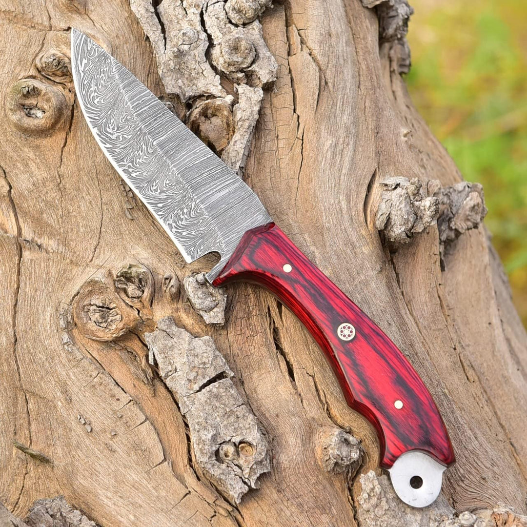 Hunting Knife 8.5" | Damascus Steel Knife