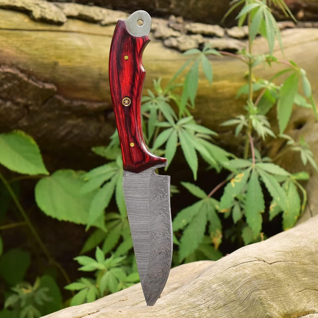 Hunting Knife 8.5" | Damascus Steel Knife