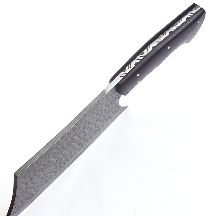 Premium Damascus Steel Cleaver – Hand-Forged Butcher Knife with Resin Handle