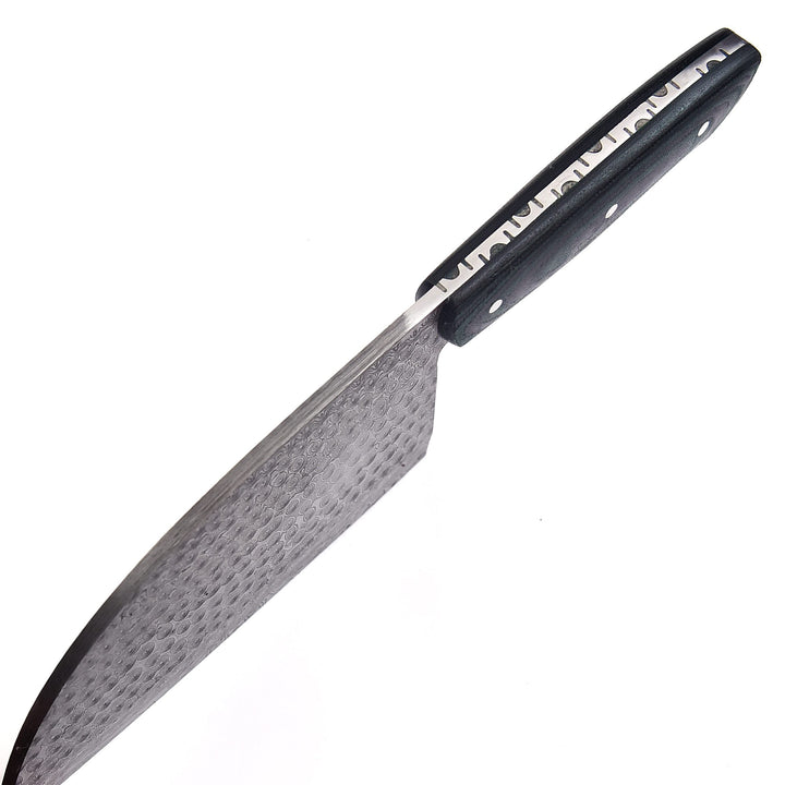 8.5” Handmade Damascus Steel Cleaver Knife with Pakka Wood Handle