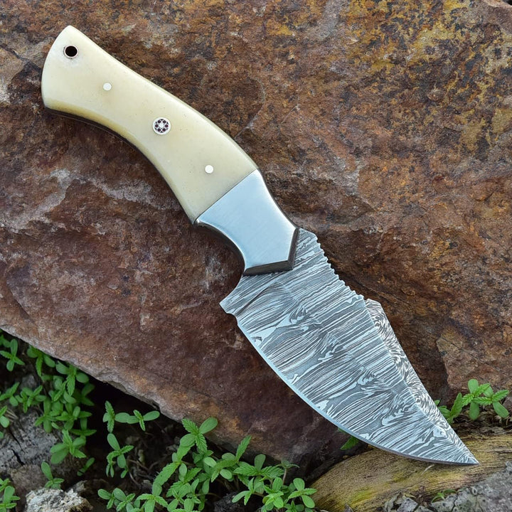 Handmade Pocket Knife 8.5" | Bone a Handle | Personalized Gift